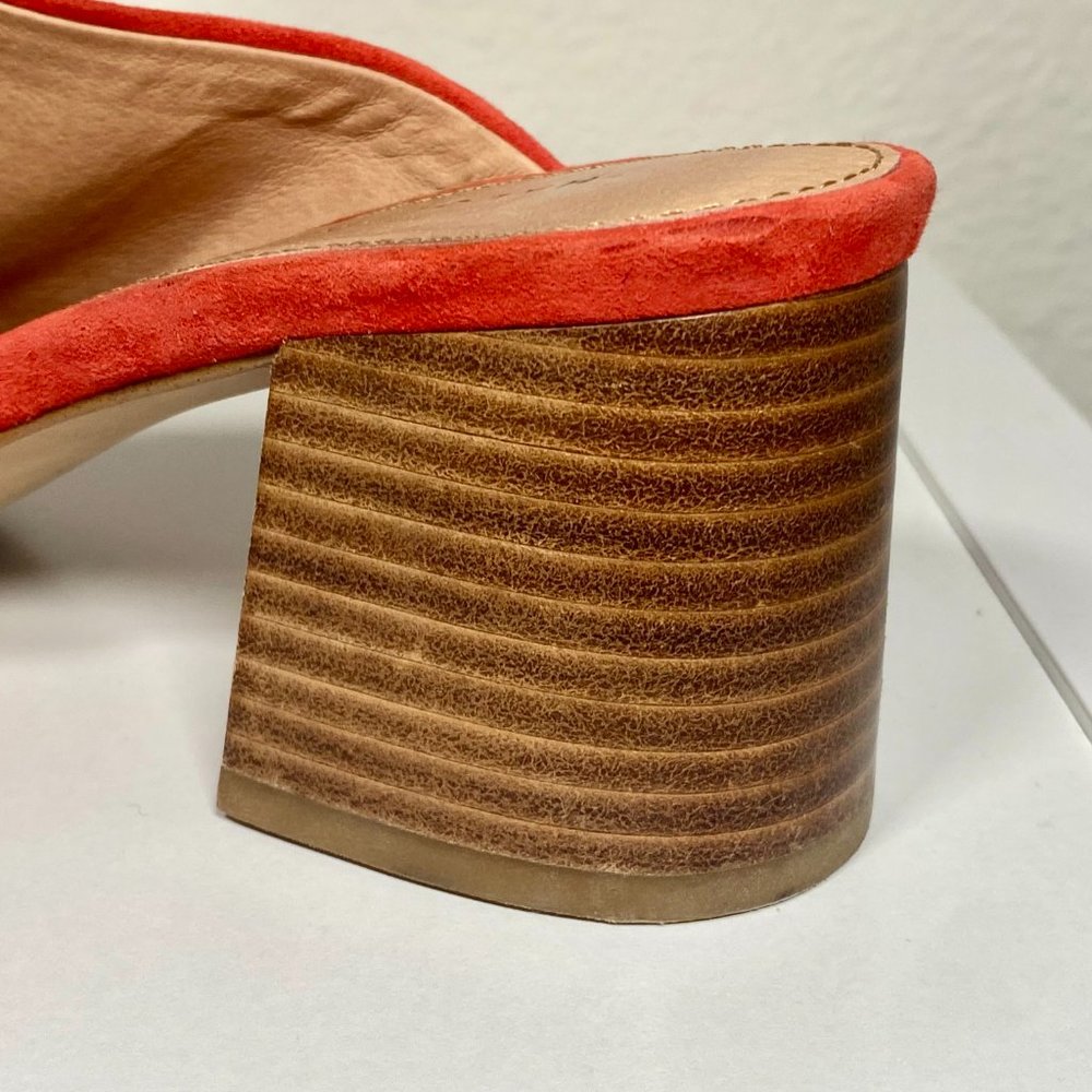 Halogen Red Faye Asymmetrical Open Toe Block Heel… - image 6